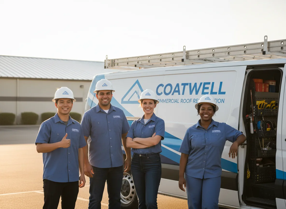 Commercial roof coating company in Kerrick, TX